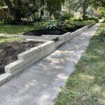 retaining wall landscaping des moines