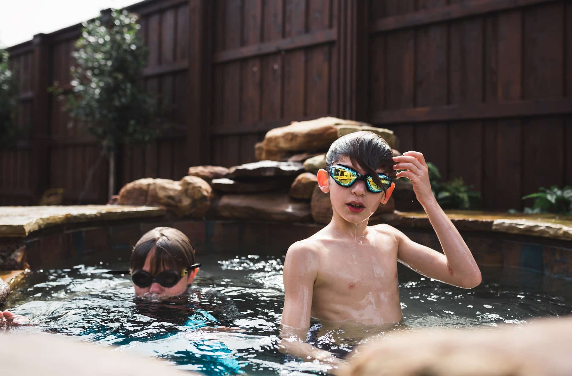 in ground hot tub installation swim spa vault