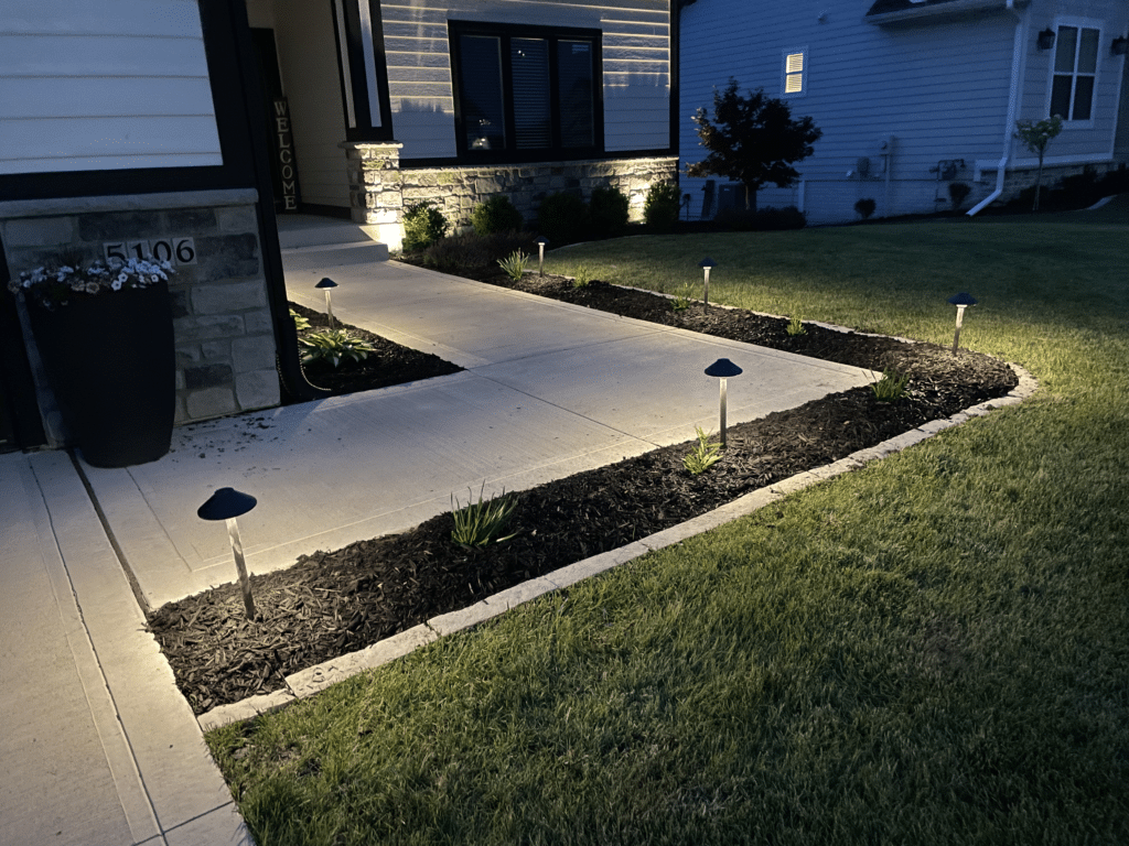 professional landscape lighting