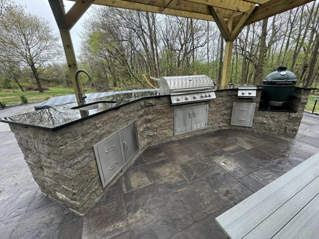 patio sealing outdoor kitchen des moines