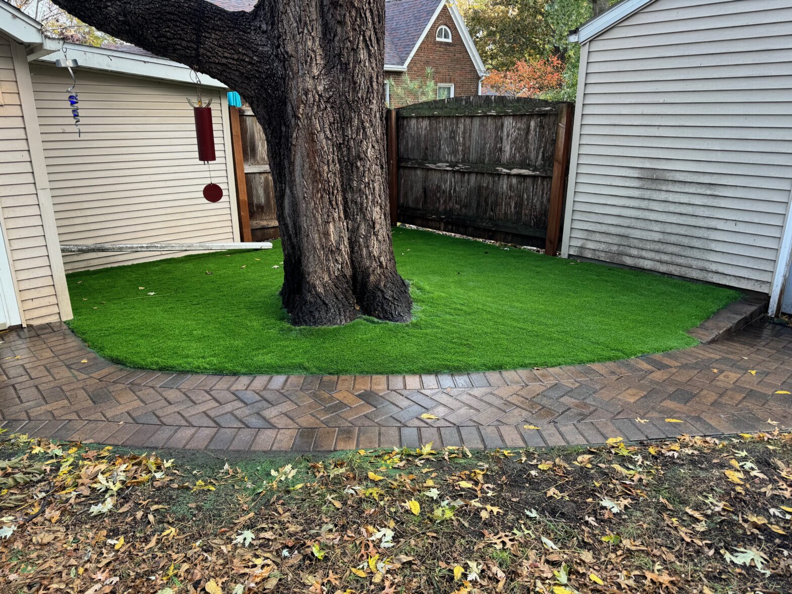 des moines artificial turf installation