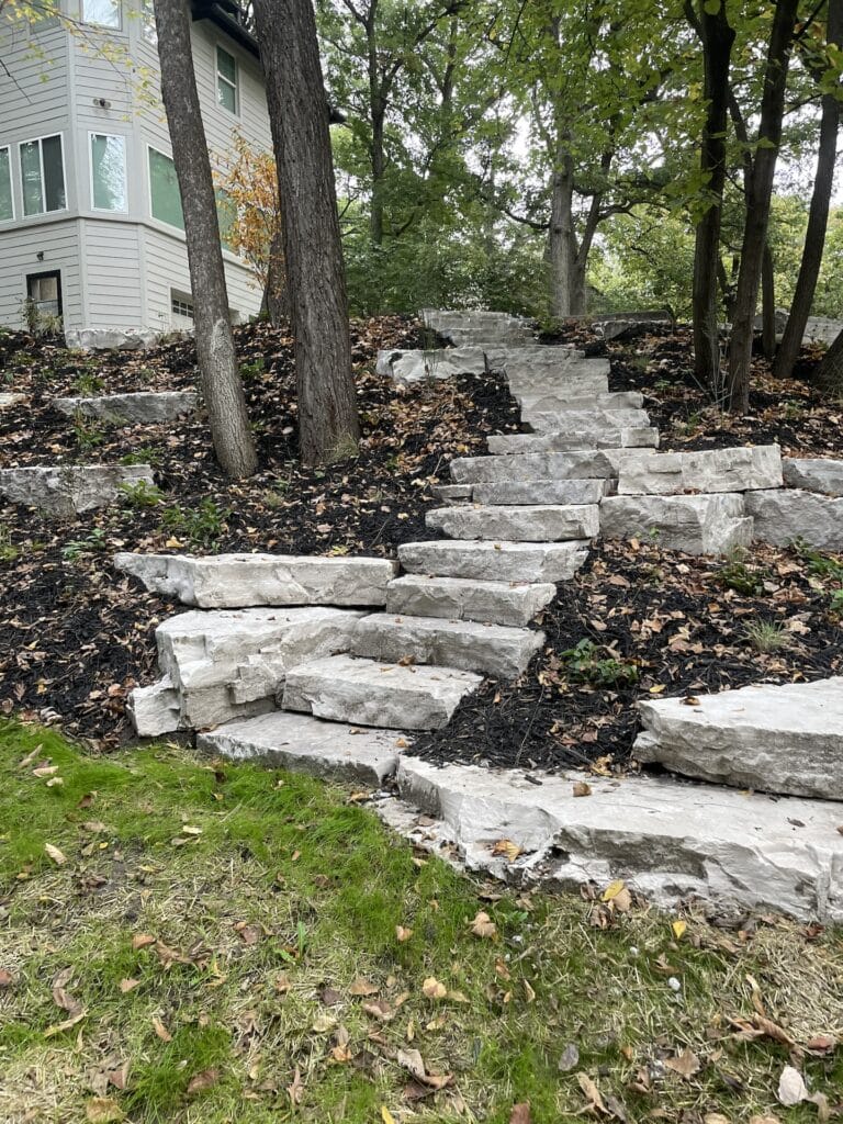 A Landscape that Drains – Greenwood Des Moines Backyard Erosion Problem