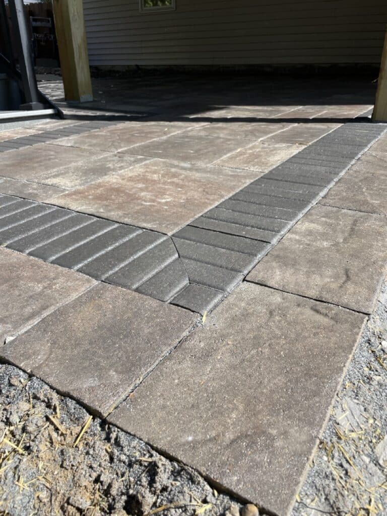 paver block patio urbandale iowa