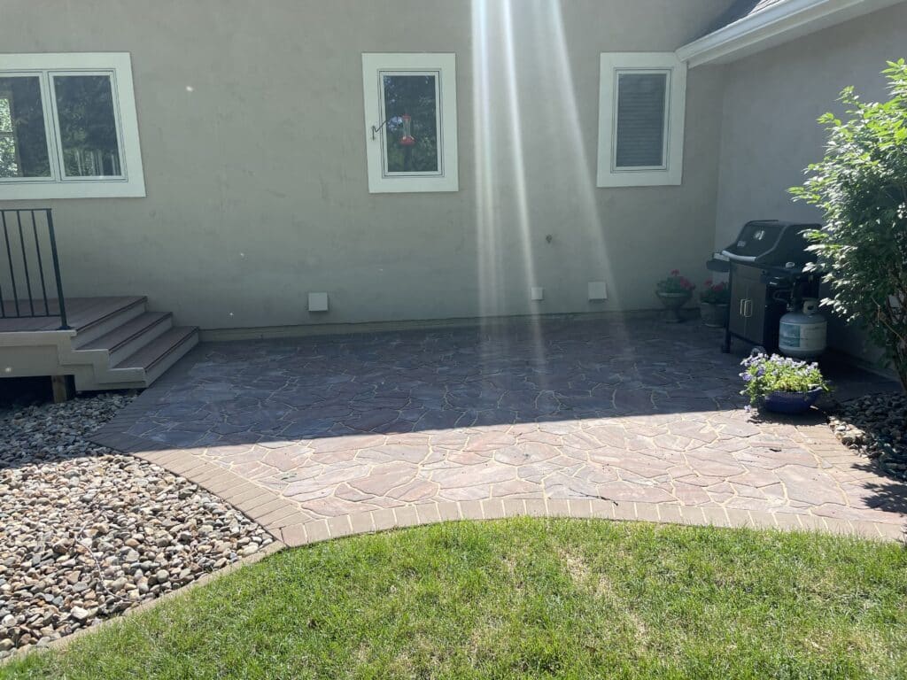 polk city paver patio